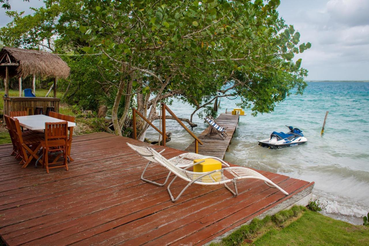 7 San Fernando, Bacalar Villa Jimmy Εξωτερικό φωτογραφία